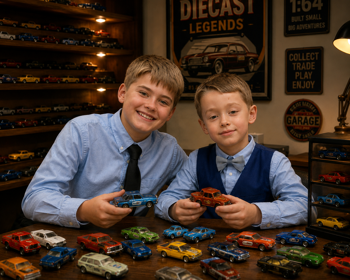 Judah & Josiah, ministry pit crew