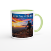 On The Edge Of The Map - Ceramic Mug