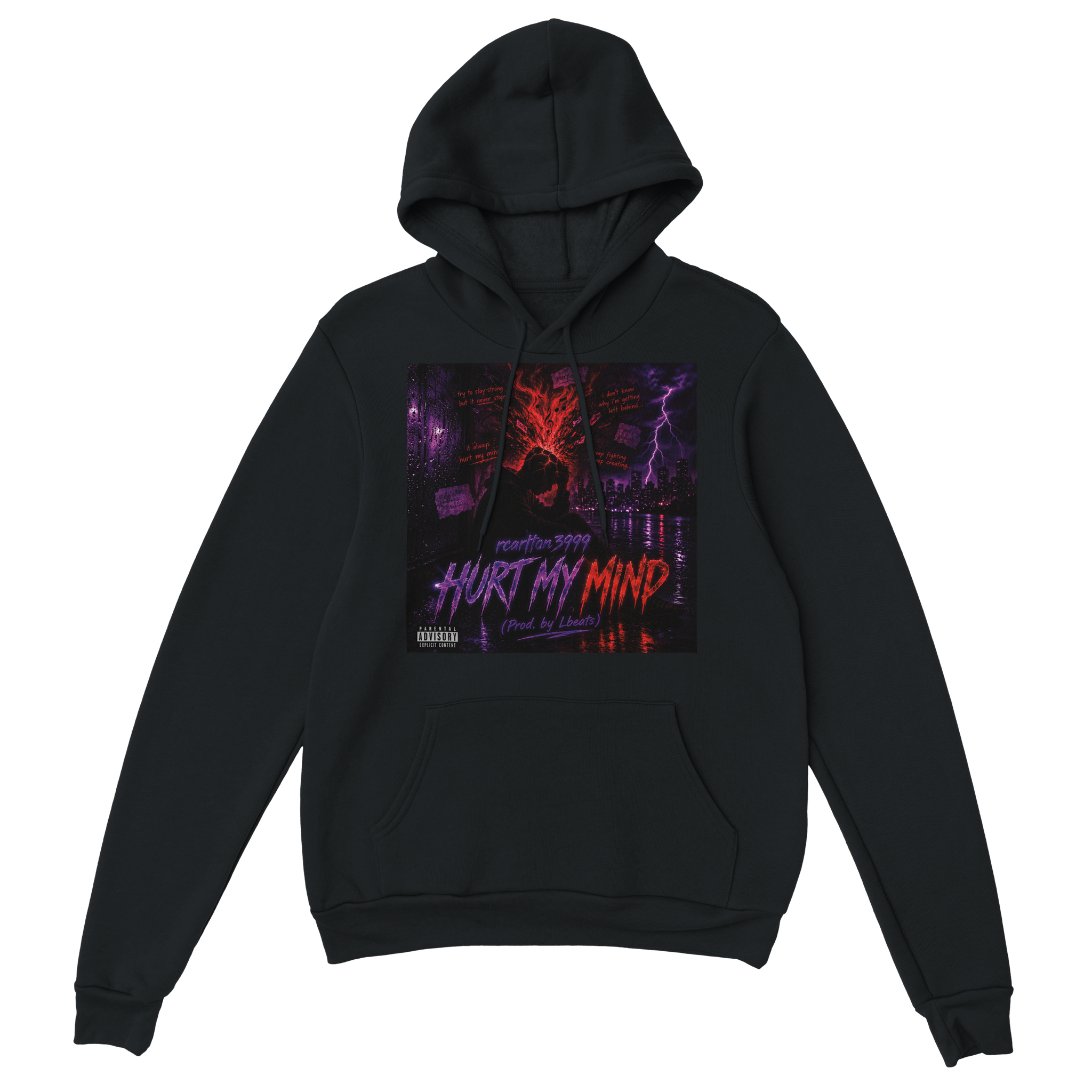 Hurt My Mind (feat. Lbeats) - Classic Unisex Pullover Hoodie