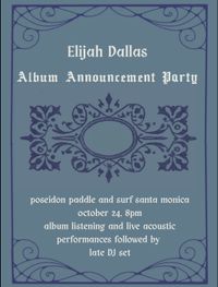 Album Announcment Party