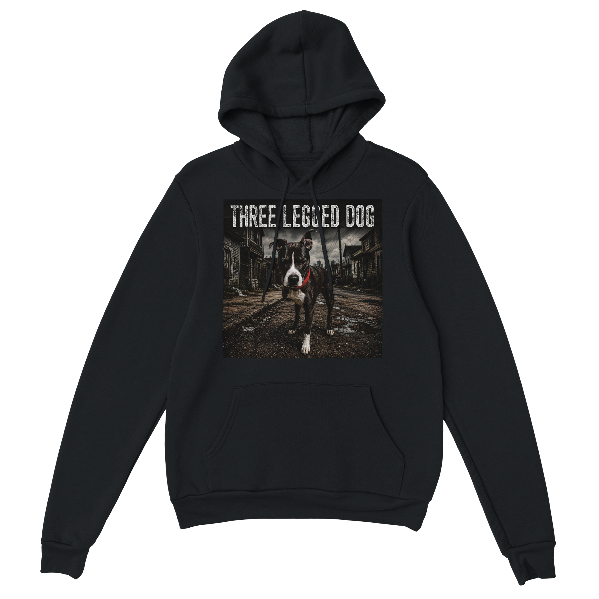 Three legged dog - Classic Unisex Pullover Hoodie