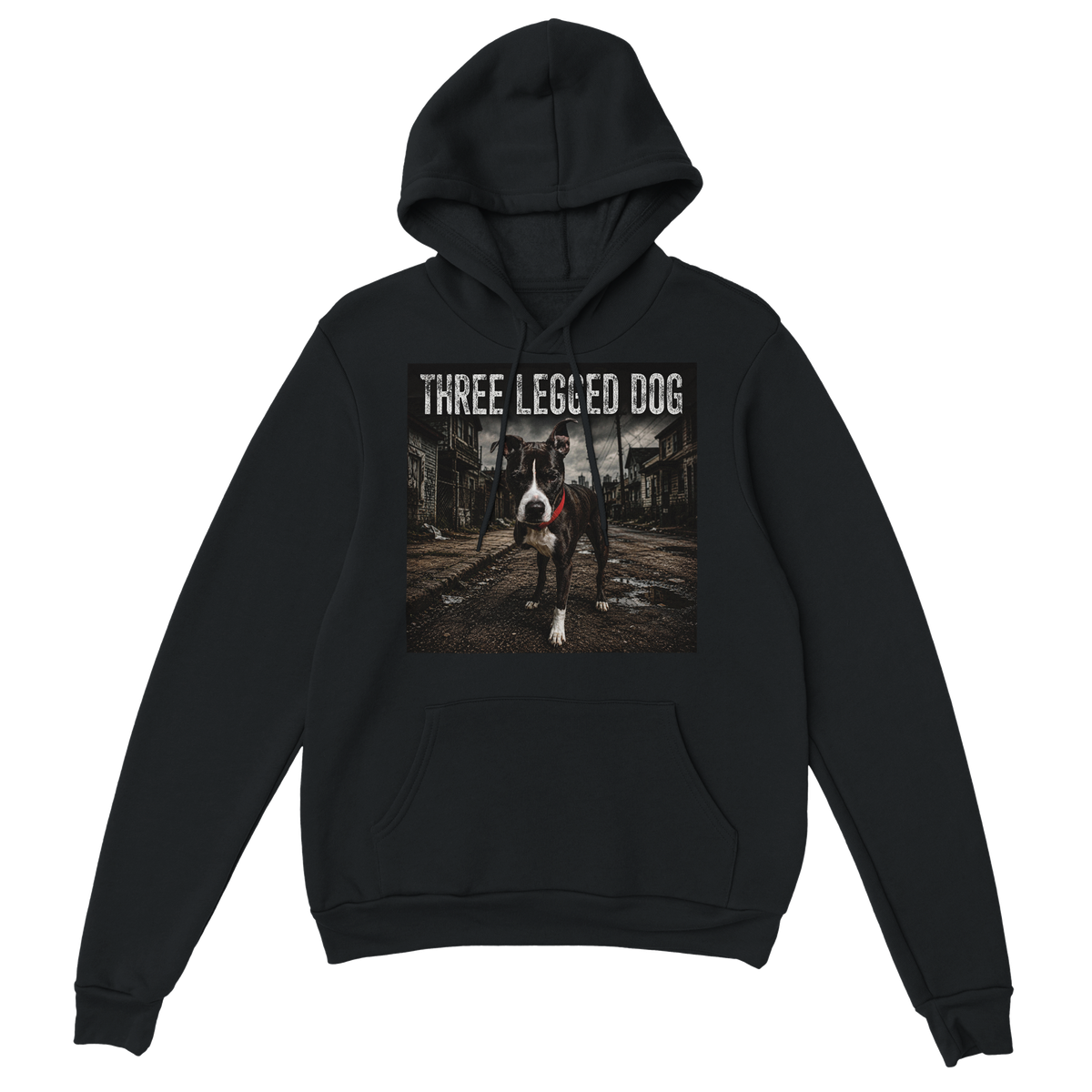 Three legged dog - Classic Unisex Pullover Hoodie