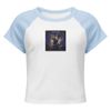 Women's Micro Rib Raglan Baby Tee | Bella + Canvas 1201