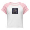 Women's Micro Rib Raglan Baby Tee | Bella + Canvas 1201