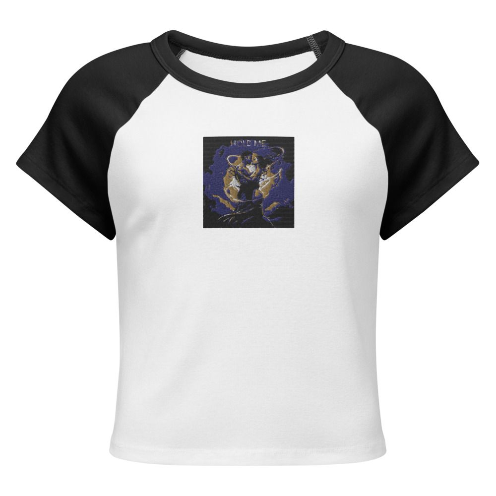 Women's Micro Rib Raglan Baby Tee | Bella + Canvas 1201
