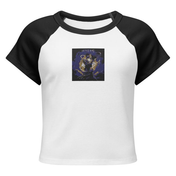 Women's Micro Rib Raglan Baby Tee | Bella + Canvas 1201