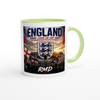 England (Three Lions On Our Shirts) - Ceramic Mug