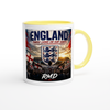 England (Three Lions On Our Shirts) - Ceramic Mug