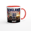 England (Three Lions On Our Shirts) - Ceramic Mug