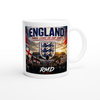 England (Three Lions On Our Shirts) - Ceramic Mug