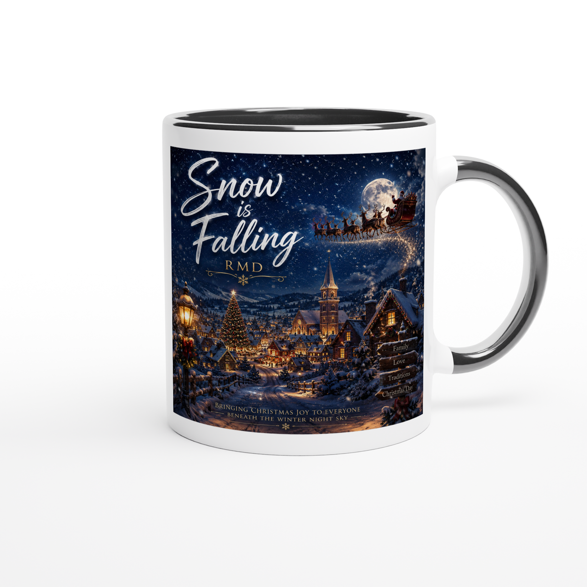 Snow Is Falling - Ceramic Mug