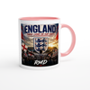 England (Three Lions On Our Shirts) - Ceramic Mug