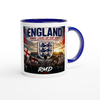 England (Three Lions On Our Shirts) - Ceramic Mug