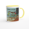 oblivious and naive - Ceramic Mug