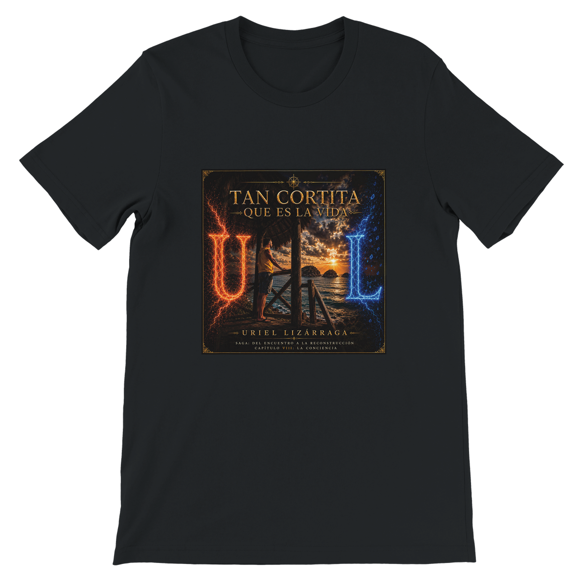 Tan cortita que es la vida - Unisex T-Shirt