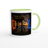 Tan cortita que es la vida - Ceramic Mug