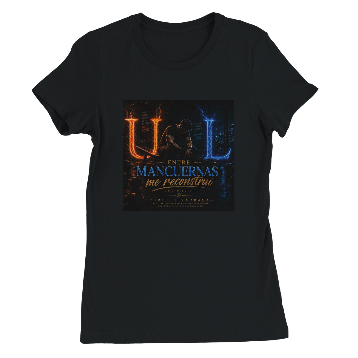 Entre mancuernas me reconstruí - Women’s Cut T-Shirt