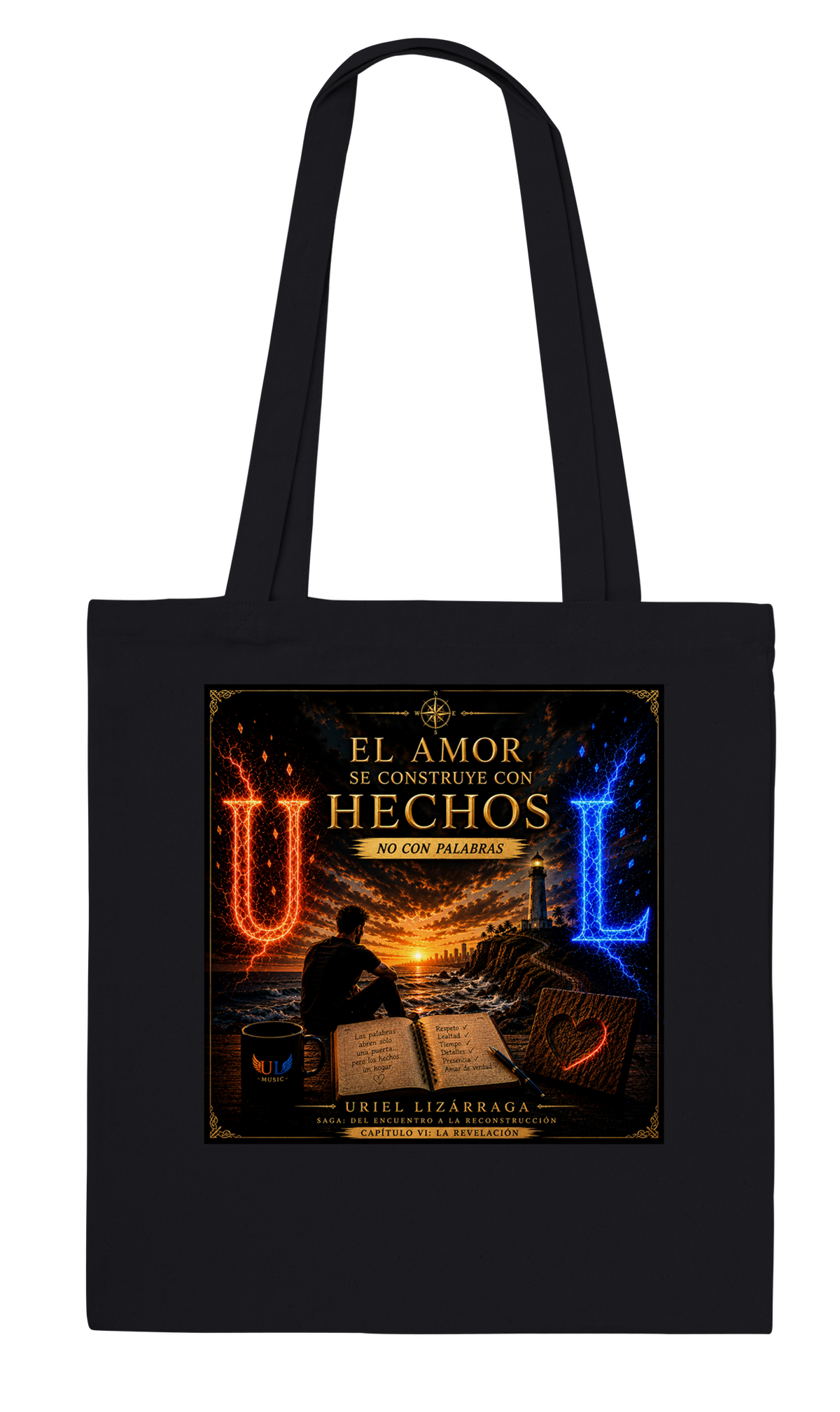 El amor se construye con hechos - Tote bag