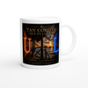 Tan cortita que es la vida - Ceramic Mug