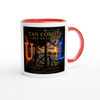 Tan cortita que es la vida - Ceramic Mug