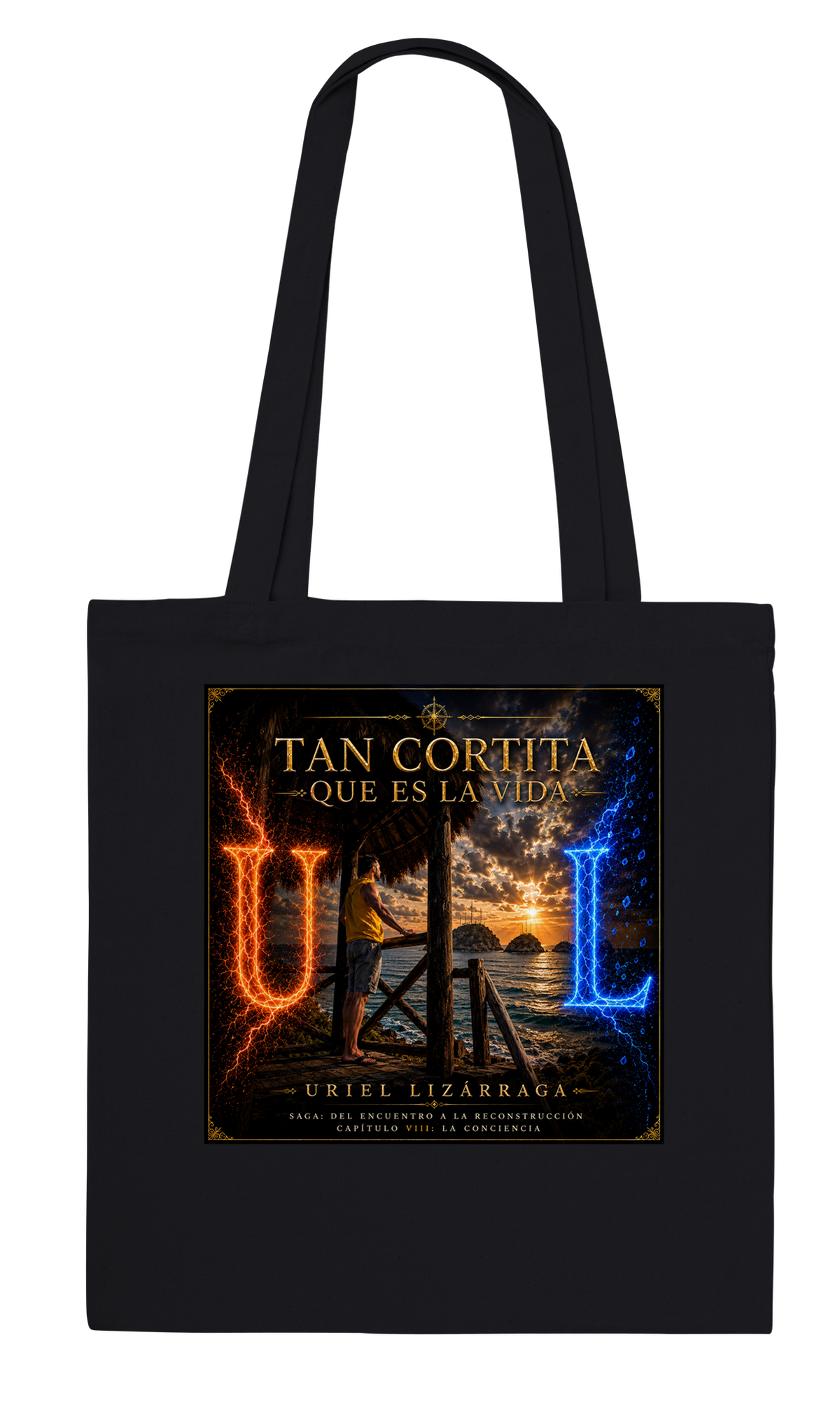 Tan cortita que es la vida - Tote bag