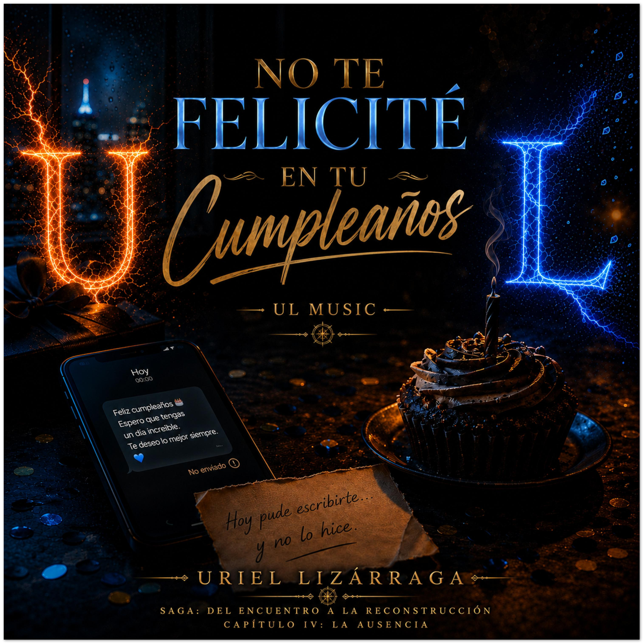 No te felicit&eacute; en tu cumplea&ntilde;os - Fine Art Poster