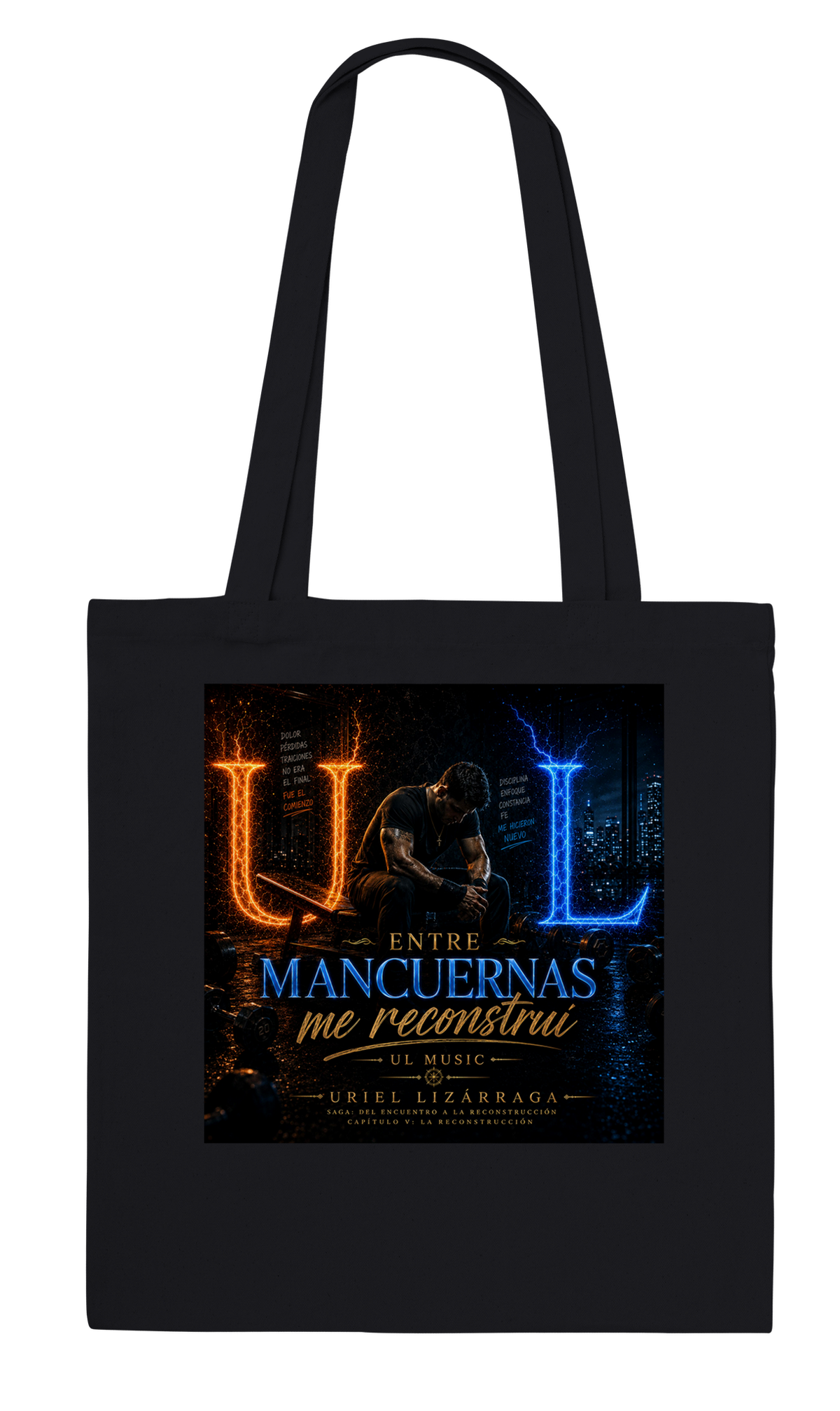 Entre mancuernas me reconstruí - Tote bag