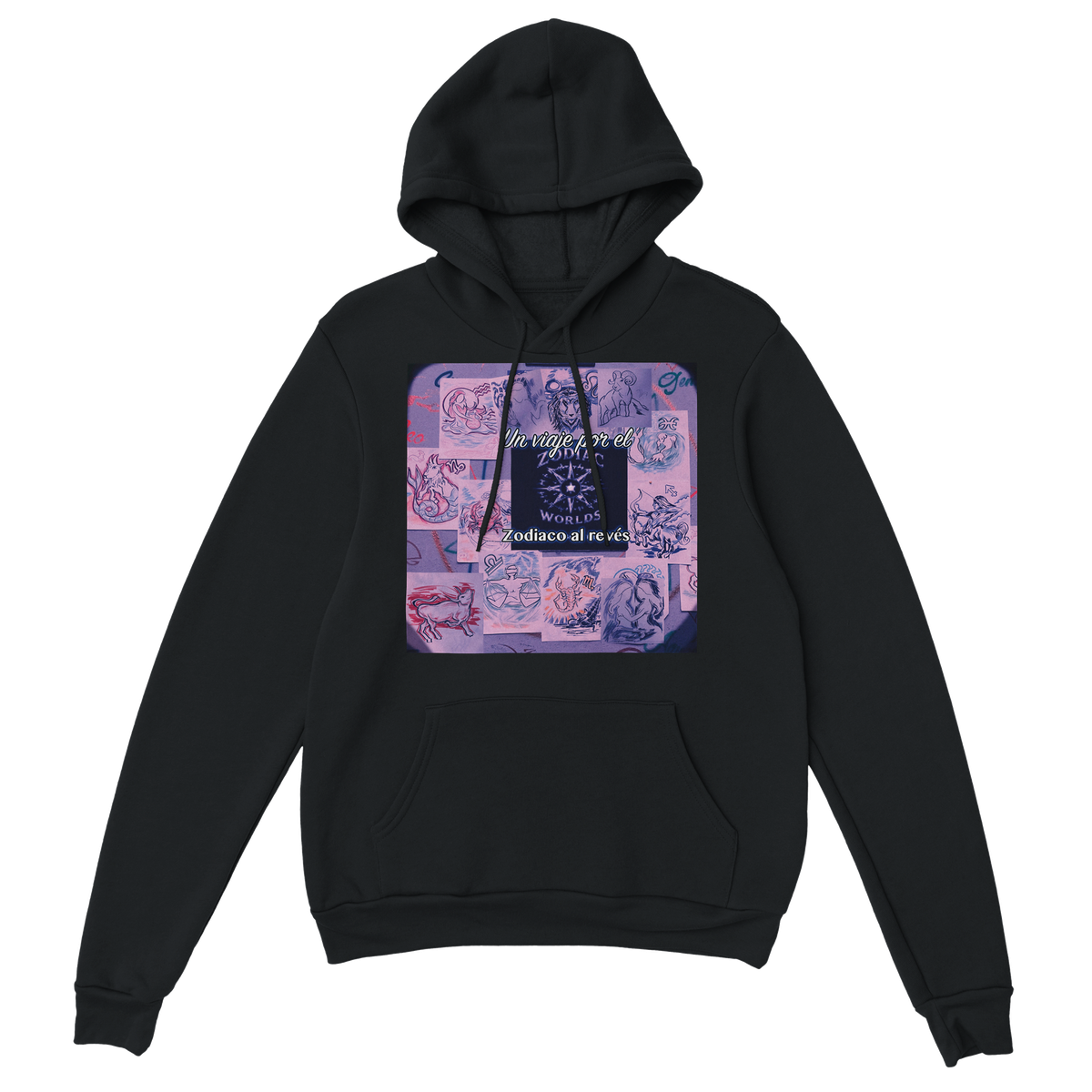 Un viaje por el Zodiaco al revés - Classic Unisex Pullover Hoodie