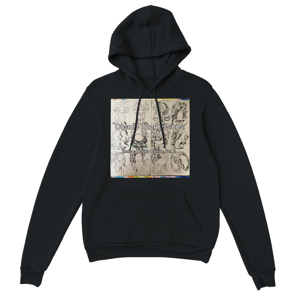 Cosmic Intermissions: Zodiac Worlds Collide, Vol. 2 - Classic Unisex Pullover Hoodie