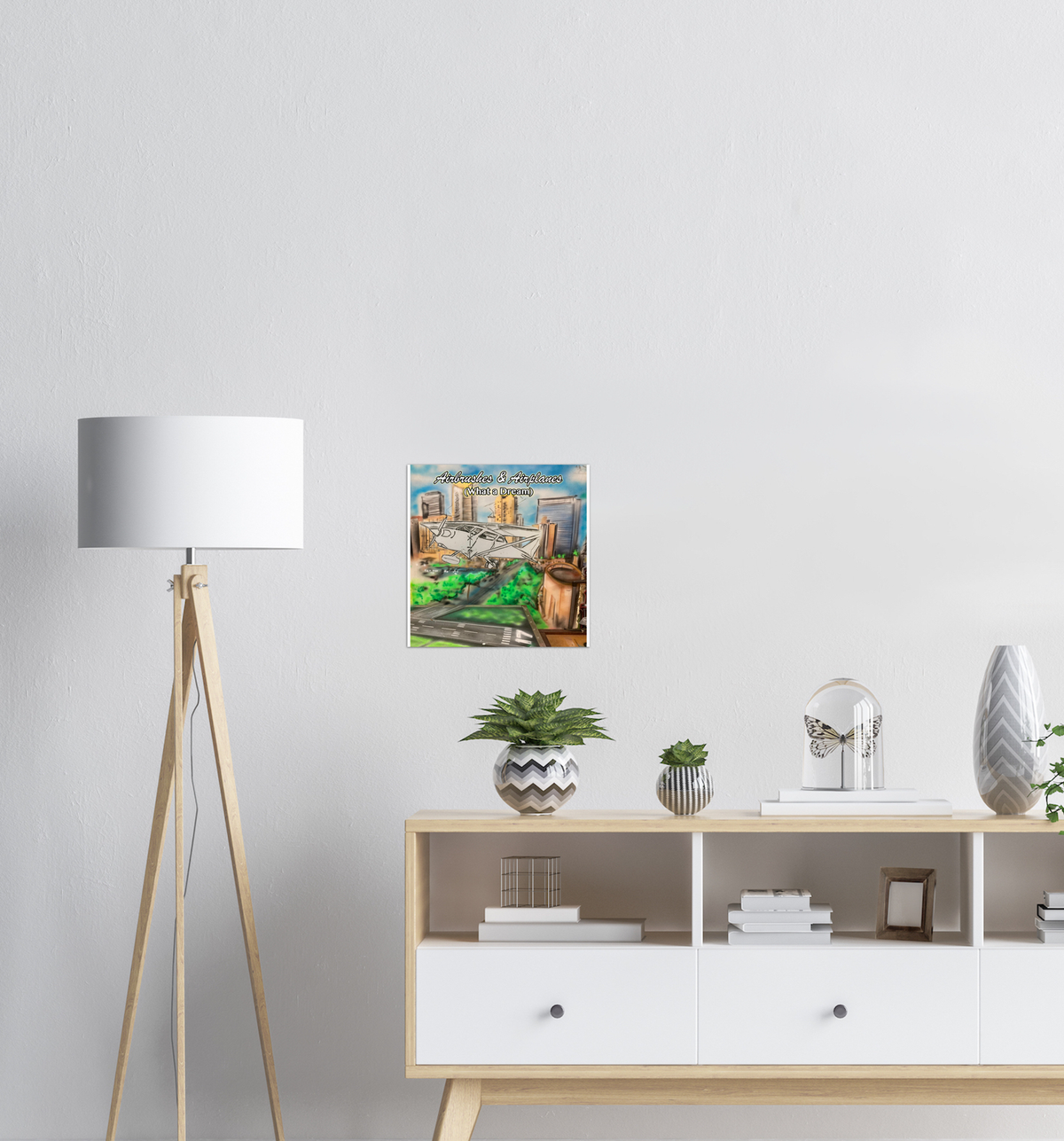 Airbrushes & Airplanes (What a Dream) - Fine Art Poster