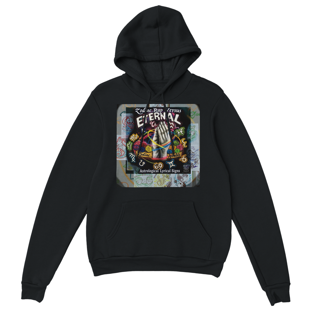Zodiac Rap Versus: Astrological Lyrical Signs - Classic Unisex Pullover Hoodie