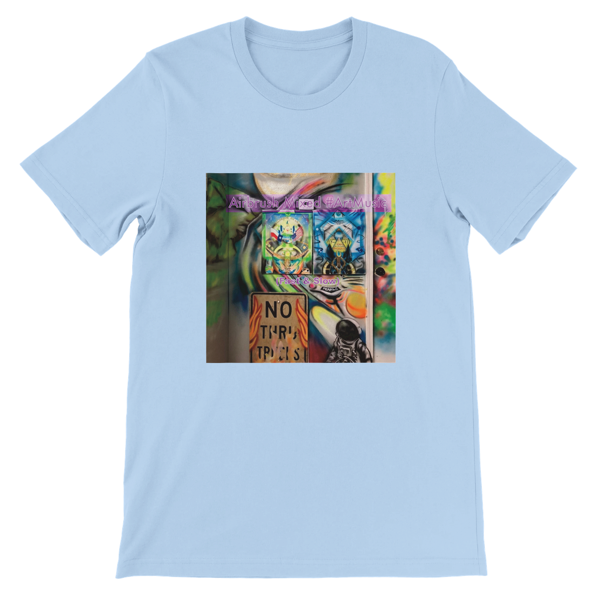 Airbrush Mixed ArtMusic - Unisex T-Shirt
