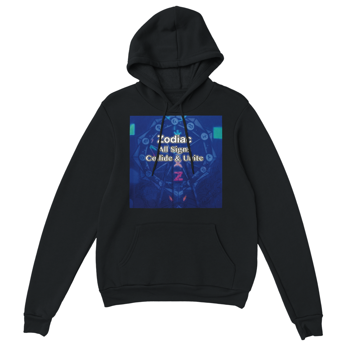 Zodiac: All Signs Collide & Unite - Classic Unisex Pullover Hoodie