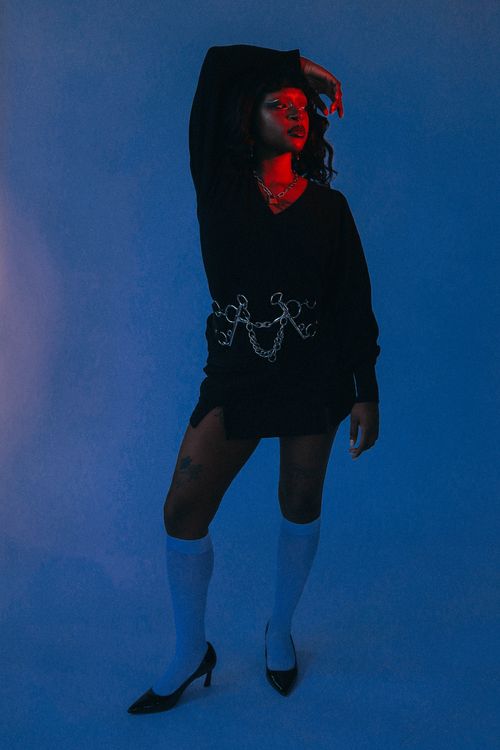 sandile of kiss machine photo shot by Mother Theresa