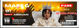 Massg Concert Ticket VVIP