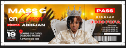 Massg Concert standard Ticket 