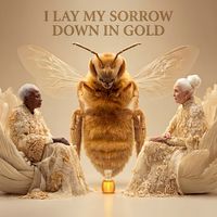 I Lay My Sorrow Down in Gold by Ruby Ai Art