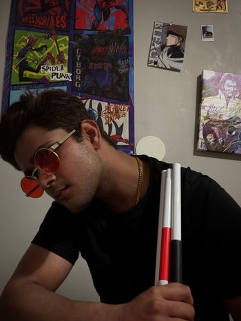 DYI Daredevil cosplay for Halloween
