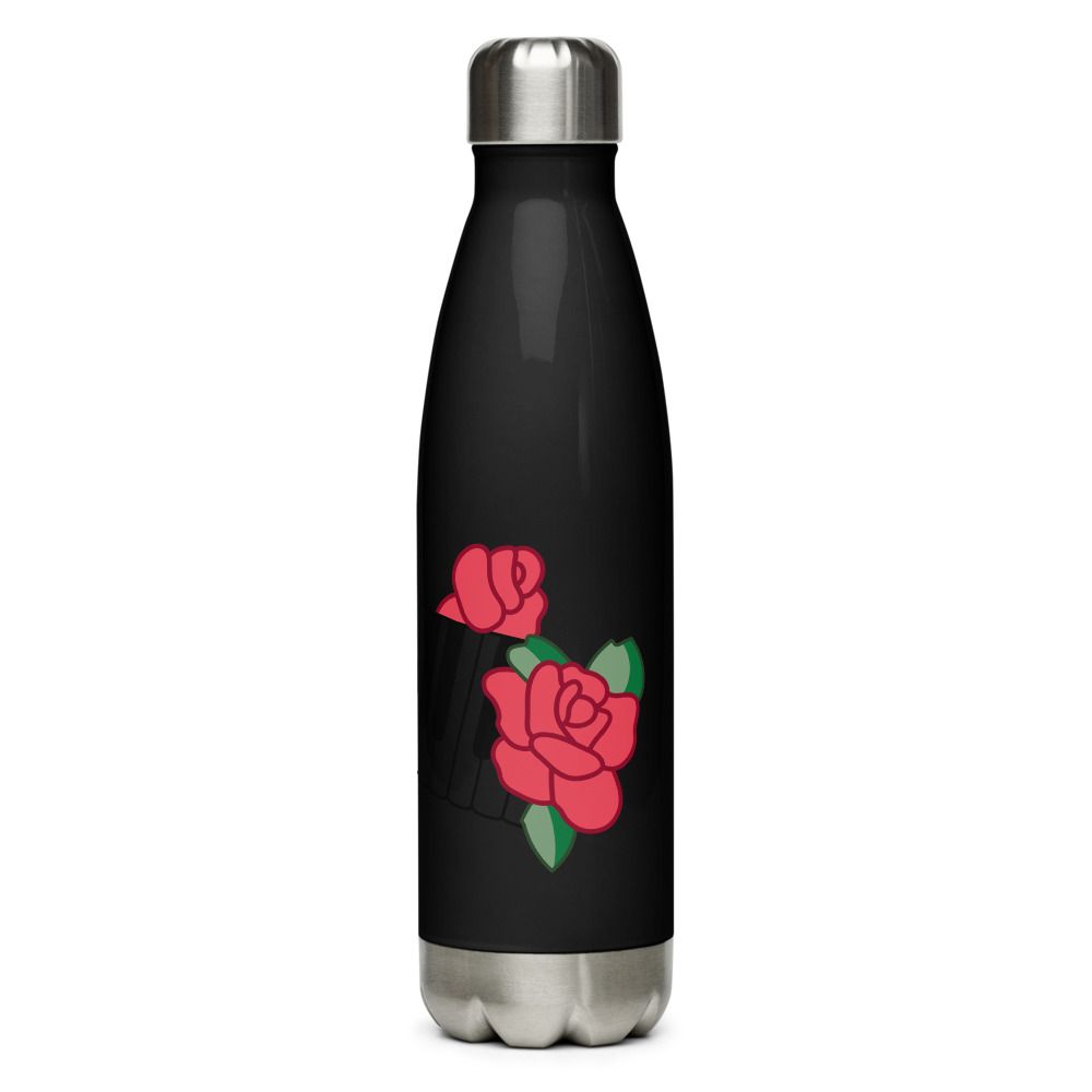 Kiss from a rose stainless steel water bottle
