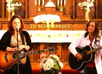 Tia McGraff and Tommy Parham in concert