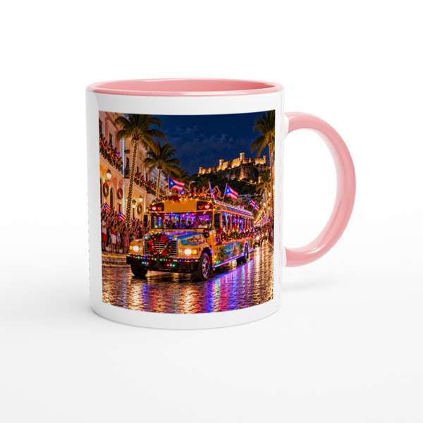 Christmas in Full Bloom (Puerto Rico) - Ceramic Mug