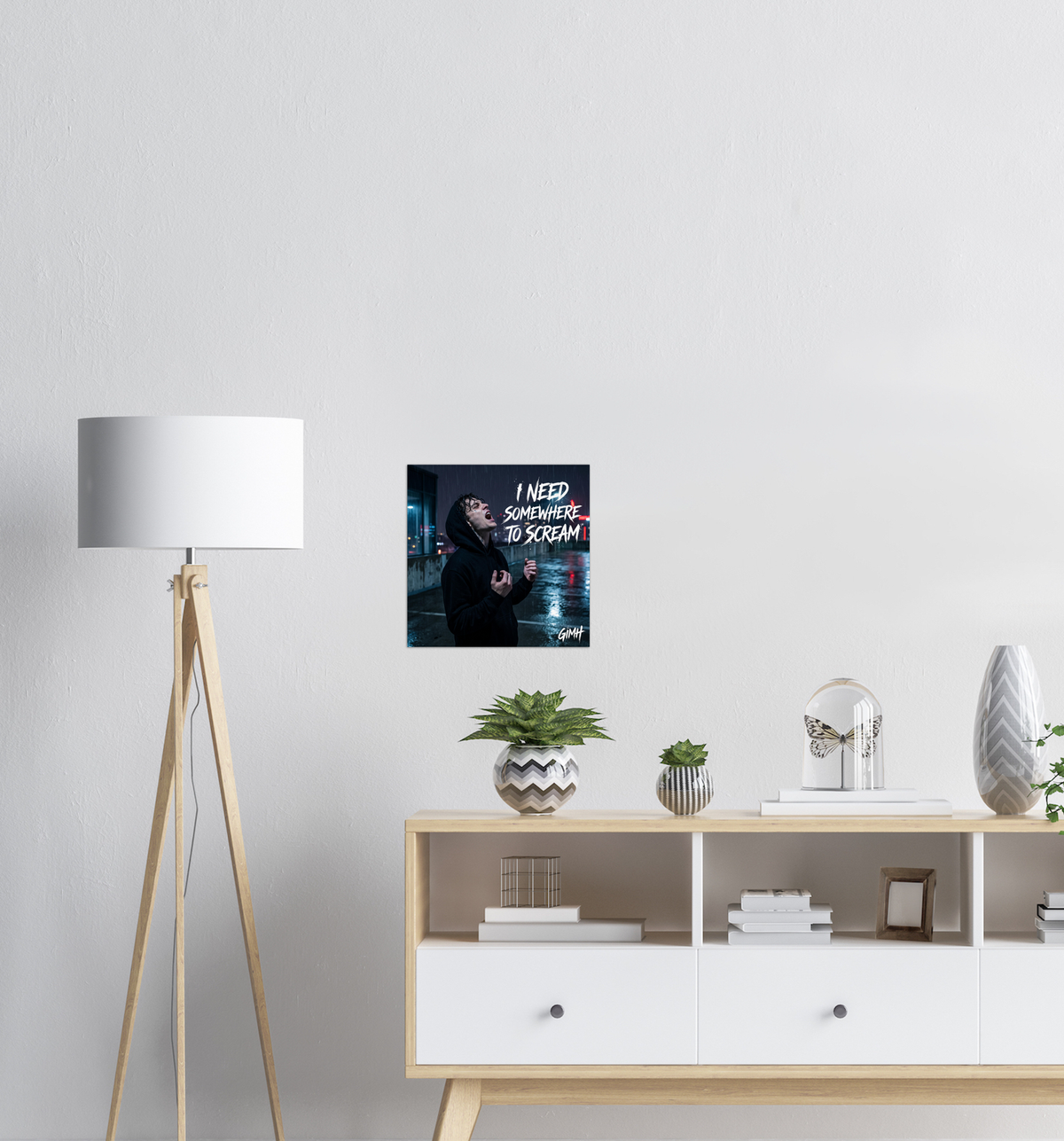 I Need Somewhere To Scream - Fine Art Poster