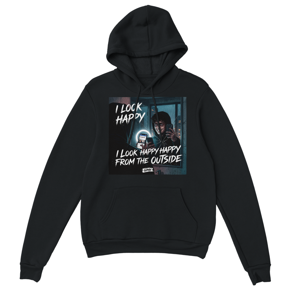 I Look Happy From The Outside - Classic Unisex Pullover Hoodie
