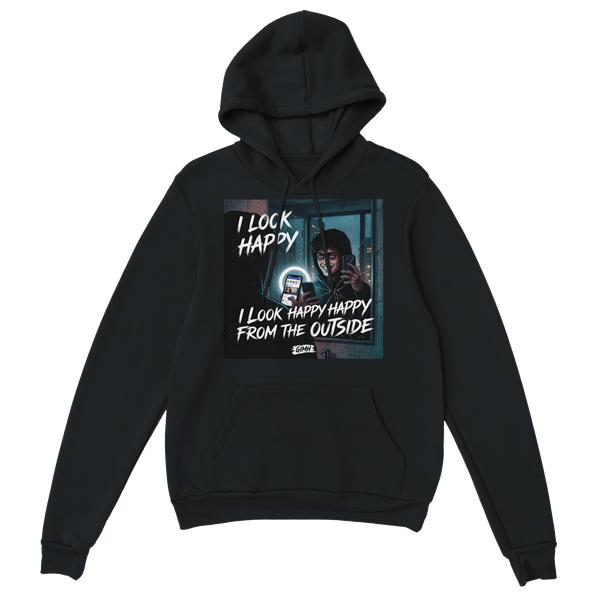 I Look Happy From The Outside - Classic Unisex Pullover Hoodie