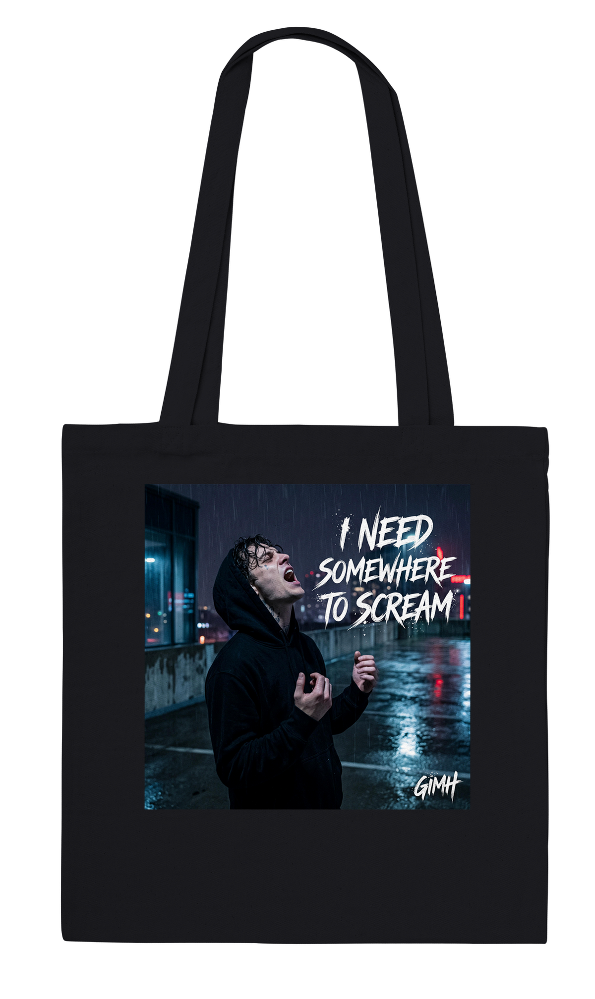 I Need Somewhere To Scream - Tote bag