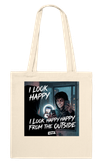 I Look Happy From The Outside - Tote bag