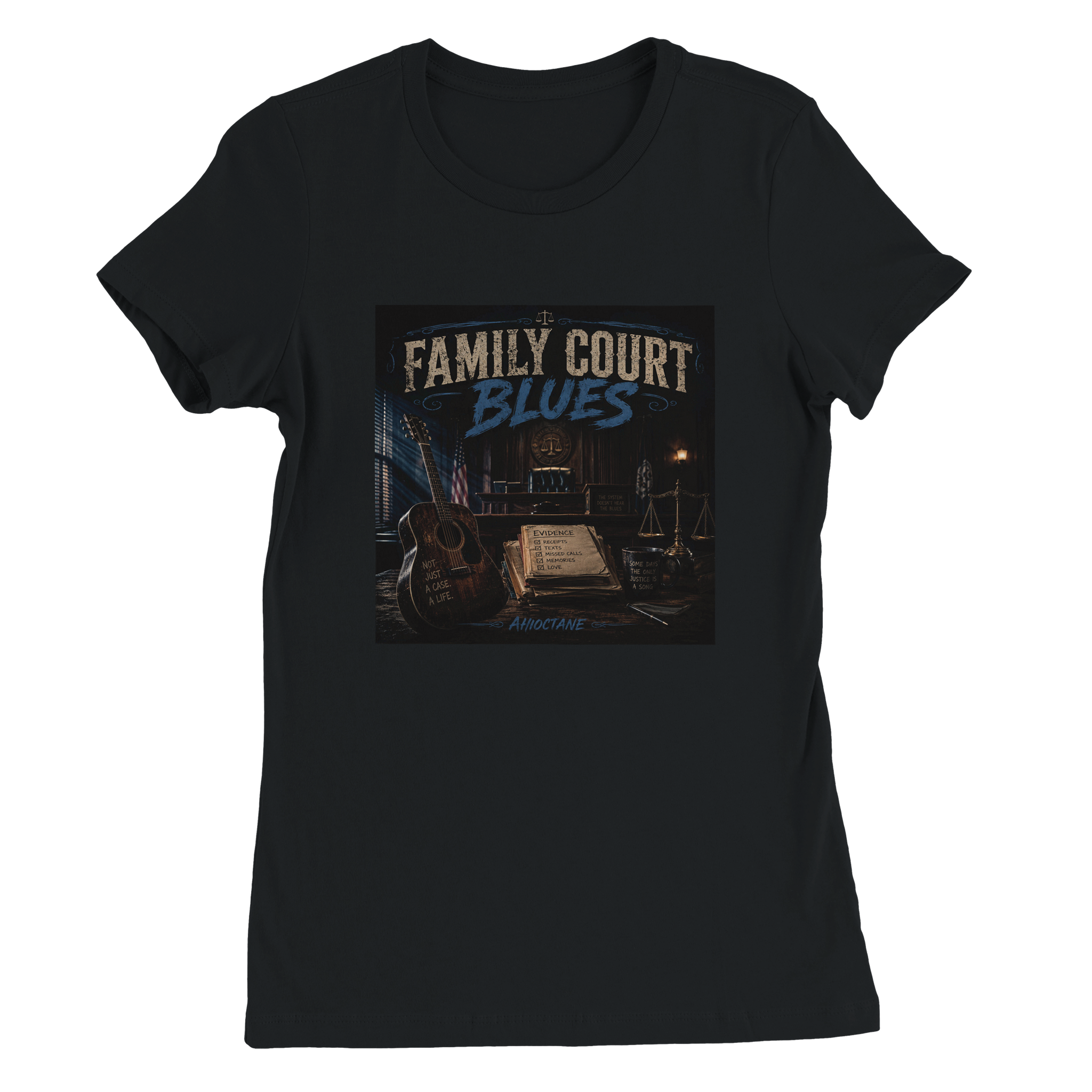 Family Court Blues - Women&rsquo;s Cut T-Shirt