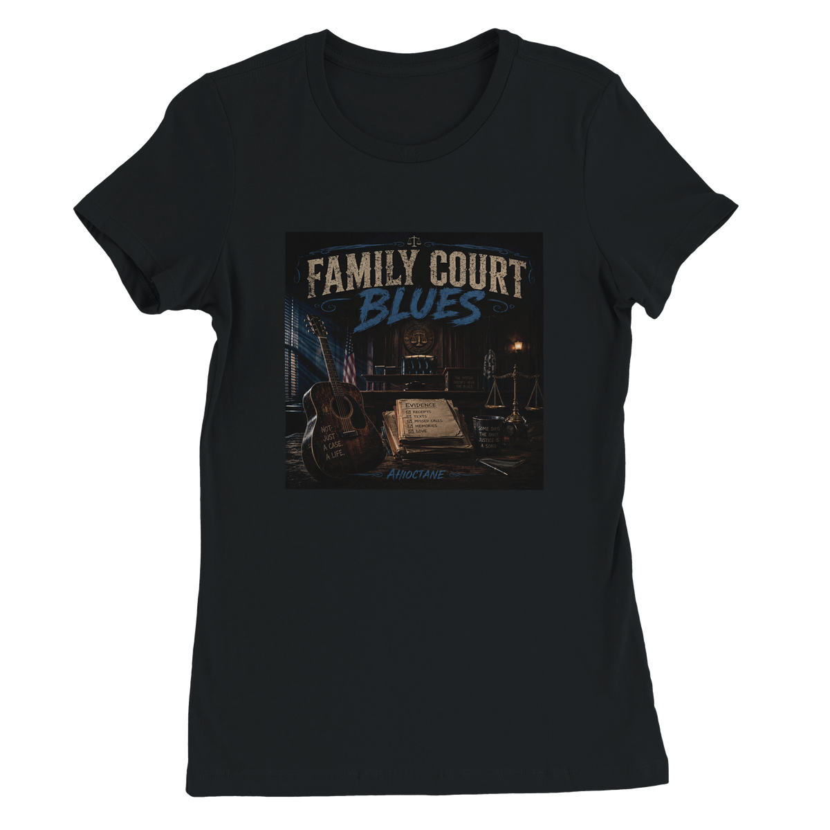 Family Court Blues - Women’s Cut T-Shirt
