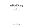 A Bird Song (PDF licensed for 20 copies)
