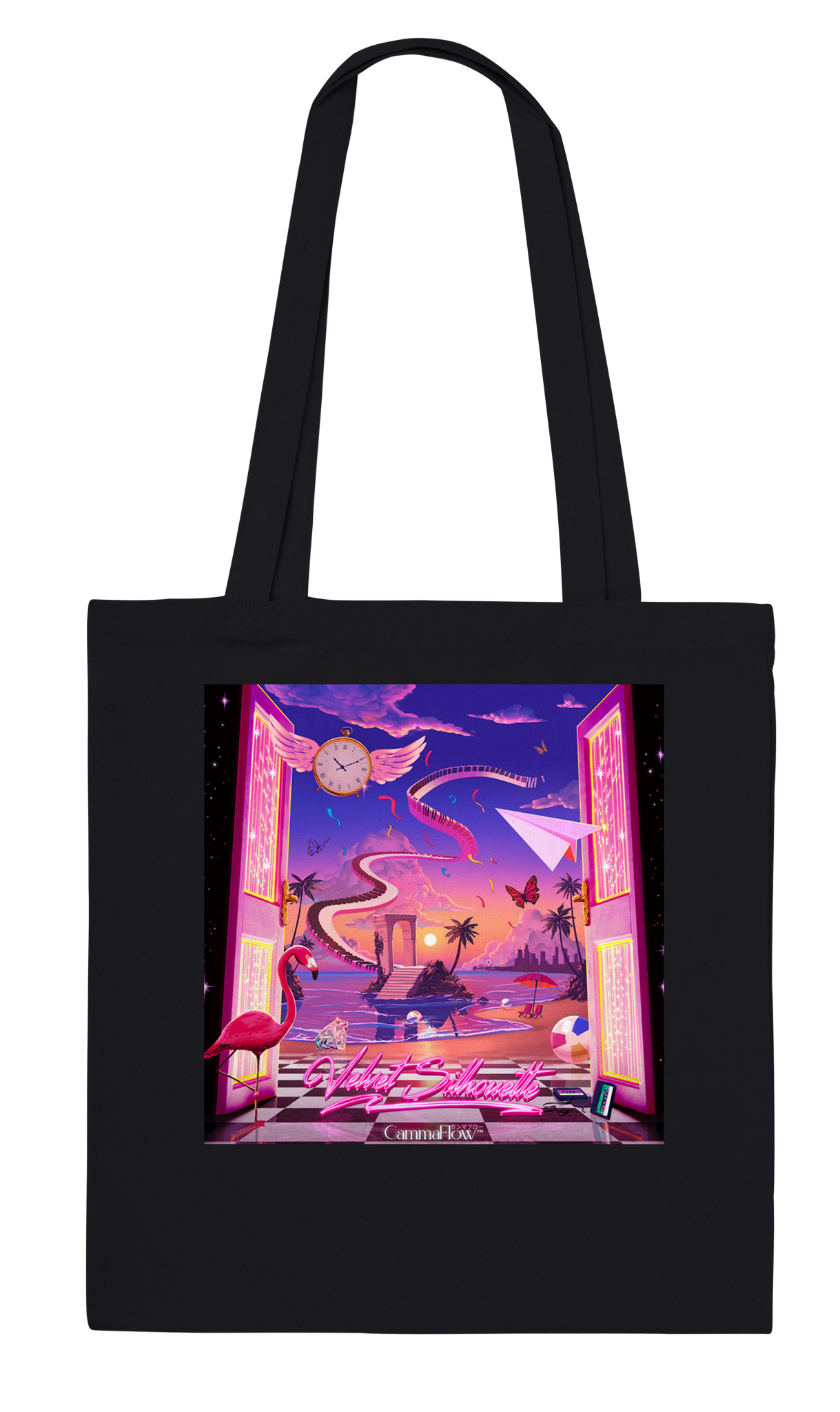 Velvet Silhouette - Tote bag